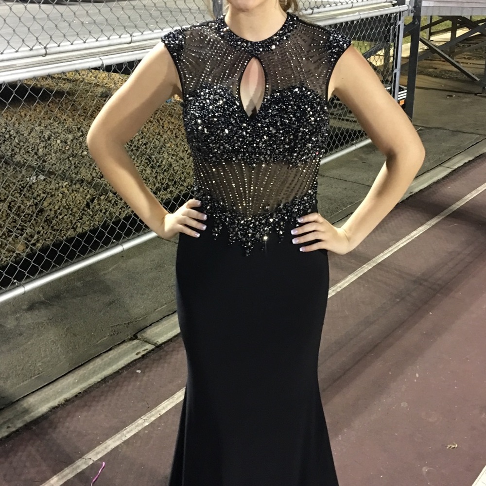 Black Homecoming/Prom dress